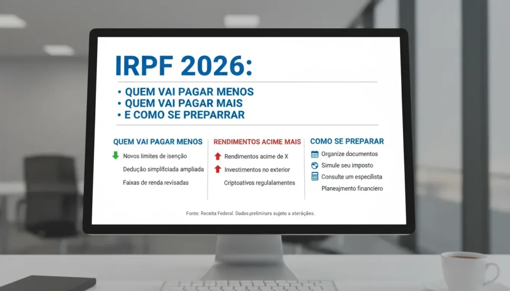 Mudanças no IRPF 2026: Preparação e Impactos para Contribuintes