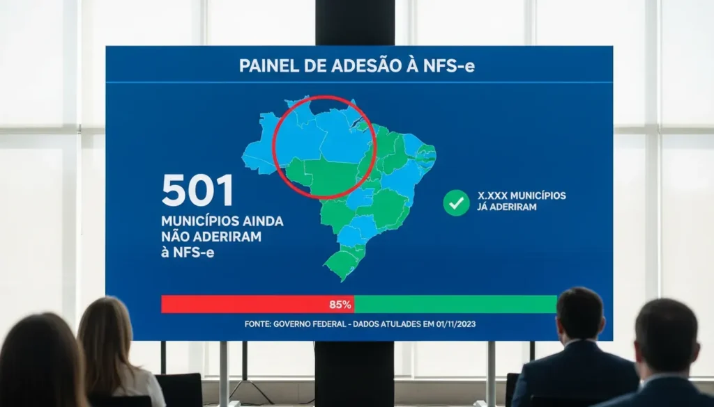 Municípios atrasam adesão à NFS-e e ameaçam reforma tributária
