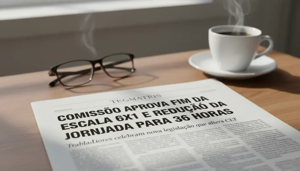 Senado aprova redução da jornada semanal e fim da escala 6×1 com salário integral